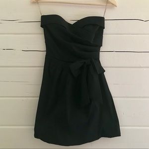 Strapless Black Dress
